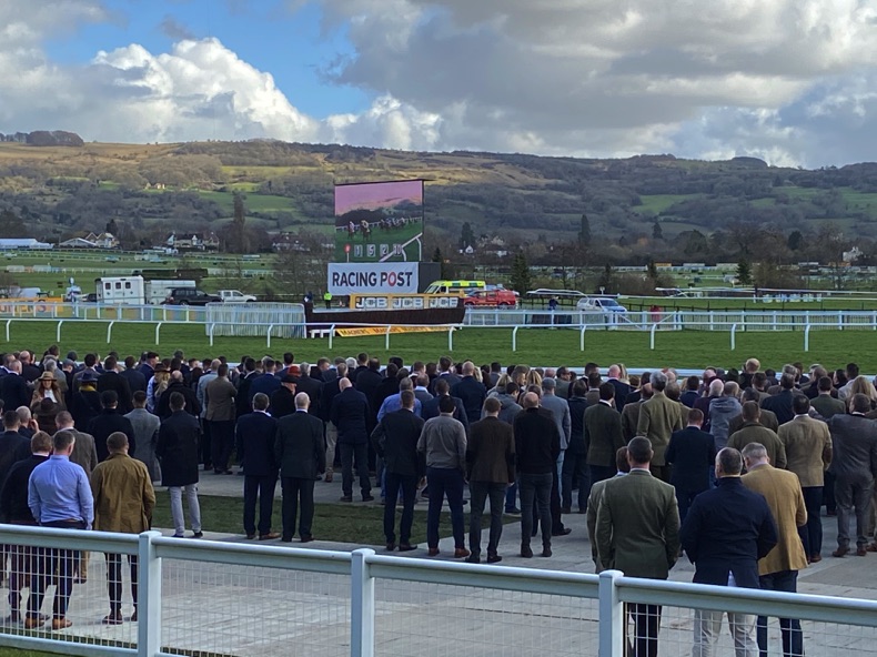 Crowds at the 2020 Cheltenham Festival