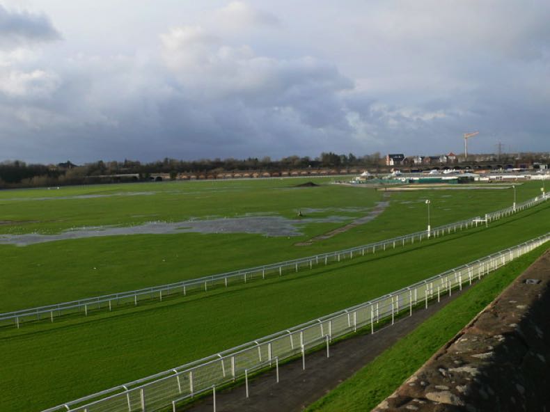Wet Racecourse