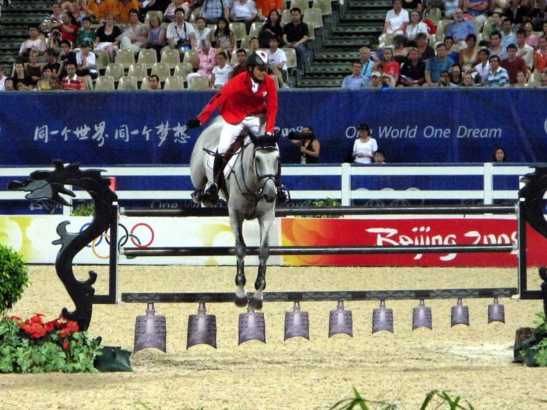 Equestrian events at the Beijing Olympics in 2008