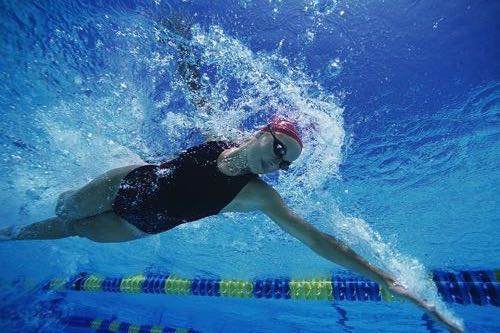 Female swimmer