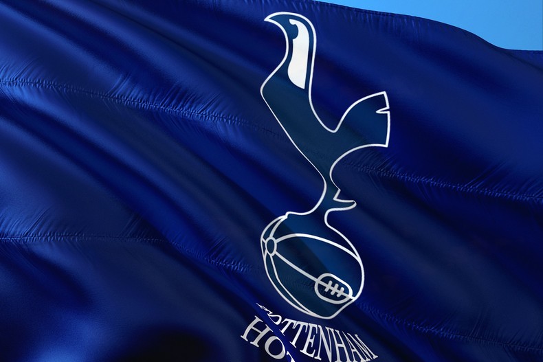 Tottenham Hotspurs Blue Flag