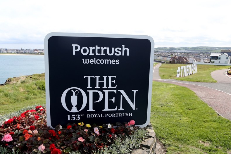 Royal Portrush 153rd Open Sign