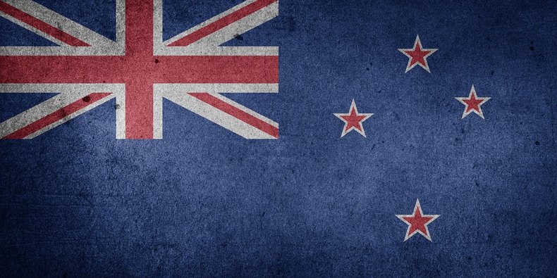 Weathered New Zealand Flag