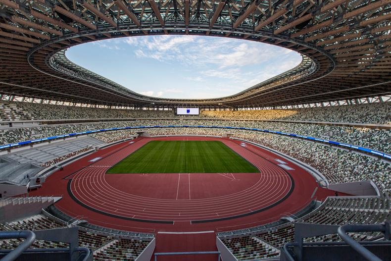 Japan National Stadium in Tokyo