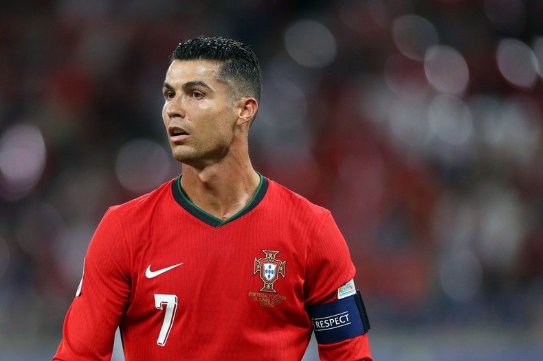 Cristiano Ronaldo Playing for Portugal